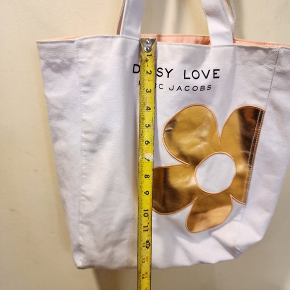 Daisy Love Marc Jacobs White Canvas Tote bag - Picture 8 of 10